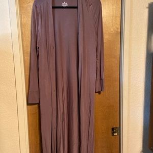 Cuddl Duds Long Tan Long Sweater